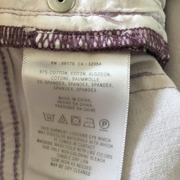 Pilcro and the Letterpress Lavender-Gray Fit/Stet Jeans - Picture 13 of 16